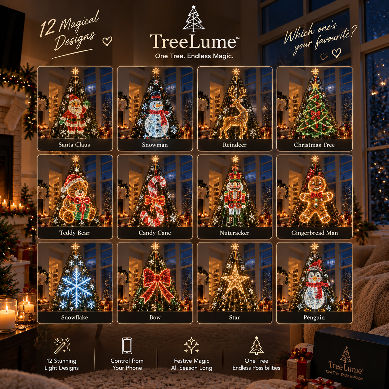 TreeLume animated designs collection